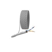 Кабель витая пара U/UTP кат.5E 2х2х24AWG solid CCA PVC Simple сер. (м) Эра Б0044433
