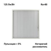 Светильник светодиодный SPO-6-24-6K-P 24Вт 6500К IP40 3600лм 125лм/Вт 595х595х19 призма Эра Б0061285