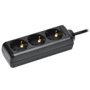 Удлинитель 3х3м с заземл. 16А IP20 У03 250В ПВС 3х1 черн. IEK WYP10-16-03-03-Z-K02