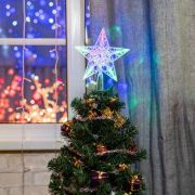 Фигура светодиодная «Звезда» на елку 17см 10LED RGB 1Вт IP20 Neon-Night 501-002