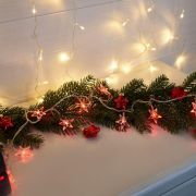 Гирлянда светодиодная «Звездочки» 2.8м 20LED красн. 4Вт IP20 Neon-Night 303-034