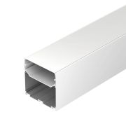 Профиль LINE-S-7575-2500 WHITE L2500 алюм. Arlight 041859