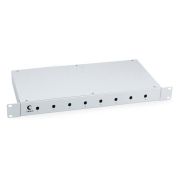 Кросс бокс оптический FO-19-8ST 19дюйм Cabeus 7034c