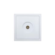Розетка ТВ проходная СП ZIMA IP20 бел. LEZARD 704-0288-129