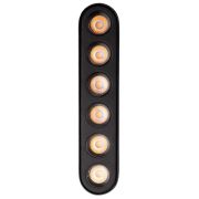 Светильник светодиодный трековый MTR16 1306R 6Вт 4000К spot 36град. BL IP20 низковольтный Pro черн. JazzWay 5056978