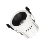 Светильник светодиодный MS-ATLAS-BUILT-R58-10W Warm3000 (WH-BK 35 deg 230В) IP20 металл Arlight 035454(1)