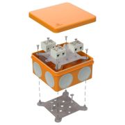 Коробка огнестойкая ОП двухкомпонентн. 60-0300-FR10.0-6 Е15-Е120 RAL2004 100х100х50 Промрукав 60-0300-FR10.0-6