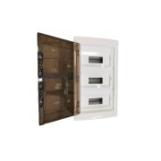 Корпус щита распределительного для модульного оборудования 36M(12х3) навесной прозр. затемненная дверца Cetinkaya Pano CP30936