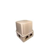 Корпус распаячной коробки 100х100х120мм кабельный ввод пластик Cetinkaya Pano CP1360