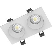 Рамка двойная ADJUSTABLE UGR/R бел./бел. СТ 2902000120