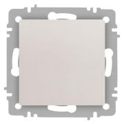 Кнопка Accent 6-109-06 10А-250В IP20 СУ перламутр. Intro Б0063615