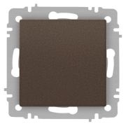 Кнопка Accent 6-109-08 10А-250В IP20 СУ бронза Intro Б0063619