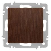 Кнопка Accent 6-109-10 10А-250В IP20 СУ венге Intro Б0063623