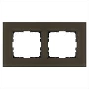 Рамка 2-м G-Glass стекло каперсовый Jasmart G1002GT