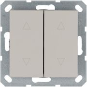 Выключатель для жалюзи 2-кл. 10А IP20 механизм тауп Jasmart G3028T