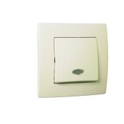 Выключатель 1-кл. Lillium с подсветкой Makel 32010021