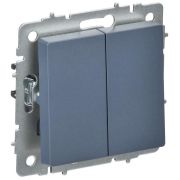 Выключатель перекрестный 2-кл. СП BRITE ВС10-2-3-БрМ 10А механизм маренго IEK BR-V23-0-10-K35