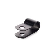 Скоба СНК 6 пластик. черн. (уп.100шт) Fortisflex 103929