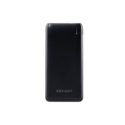 Устройство зарядное портативное Power Bank (аккумуляторная батарея) 10000мА.ч с Quick Charge и Power Delivery черн. Rexant 30-2051