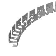 Профиль гибкий WPH-FLEX-1616-1000 L1000 сталь Arlight 053408